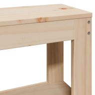 Рамка за легло с табла, 120х200 см, бор масив