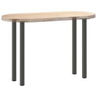 Крака за конзолна маса, 4 бр., антрацит, 72-74 см, стомана