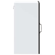 Кухненски стенен шкаф със стъклена врата "Porto" черно