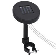 Шатра с двоен покрив и LED светещи стрингове, 3x3x2,7 м, таупе