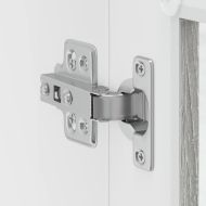 Кухненски стенен шкаф със стъклена врата "Porto" сив сонома