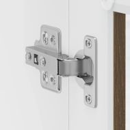 Кухненски стенен шкаф със стъклена врата "Porto" кафяв дъб