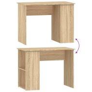 Бюро, дъб сонома, 100x55x75 см, инженерно дърво