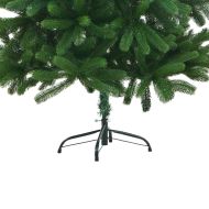 Изкуствено коледно дърво, реалистични иглички, 150 см, зелено