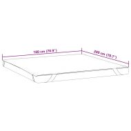 Протектор за матрак, бял, 180x200 см, водоустойчив