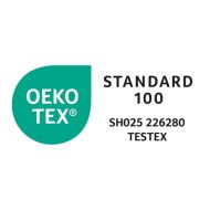 Затъмняващи завеси имитация лен с отвори 2 бр бежови 140x175 см