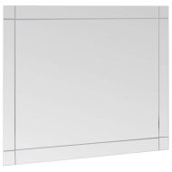 Стенно огледало, 100x60 см, стъкло