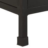 Шкаф, 47x35x76 см, грубо мангово дърво