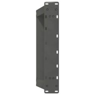 Крака за масичка за кафе, U-образни, 2 бр., антрацит, 70 x (42-43) см, стомана