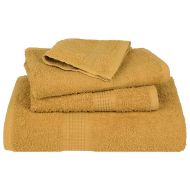 Кърпи за сауна FROGN 10 бр. Златни 80x200 см 360 г/м²