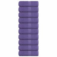 Кърпи за пране FROGN 10 бр. лилави 30x30 см 360 г/м²