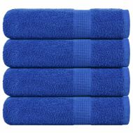 Кърпи за душ FROGN 4 бр. сини 70x140 см 360 г/м²