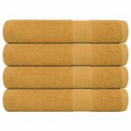 Кърпи FROGN 4 бр. Златни 100x200 см 360 г/м²