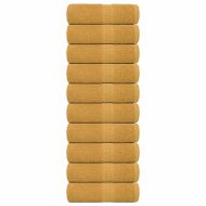 Кърпи за пране FROGN 10 бр. Златни 30x30 см 360 г/м²