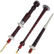 Шотландска високопланинска гайда с червен кралски тартан