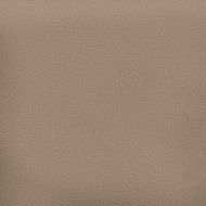 Кресло с табуретка, капучино, 60 см, изкуствена кожа