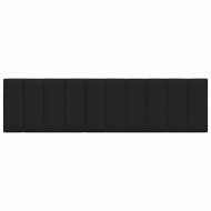 Мека табла за легло Hanko, черна, 180 см, плат