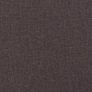 Мека табла за легло, тъмнокафява, 120 см, плат