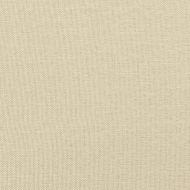 Мека табла за легло, кремава, 120 см, плат