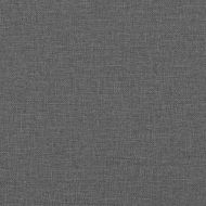 Мека табла за легло, тъмносива, 80 см, плат