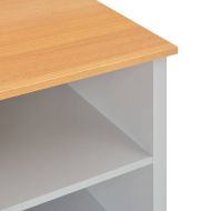 ТВ шкаф, сив, 95x39x58 см