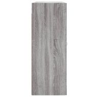 Стенен шкаф сив сонома 69,5x34x90 см инженерно дърво