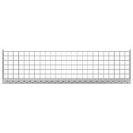 Решетъчно стъпало 90x24x7 см поцинкована стомана