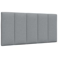 Рамка за легло без матрак Hanko, светлосива, 100x200 см, плат