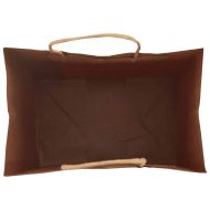 Хартиени торбички 250 бр с дръжки сини 32x22x24 см