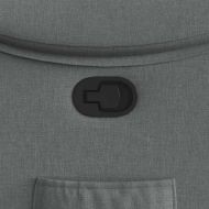 Реклайнер, тъмносив, текстил