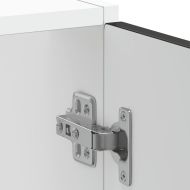 Шкаф за мивка, Kalmar, черен, 60x46x81,5 см, инженерно дърво