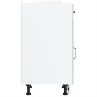 Кухненски шкаф, "Kalmar", бетонно сив, инженерно дърво