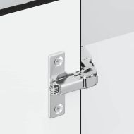 Кухненски ъглов шкаф, "Kalmar", черен, инженерно дърво