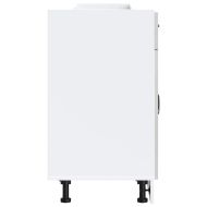 Кухненски шкаф, "Kalmar", бетонно сив, инженерно дърво