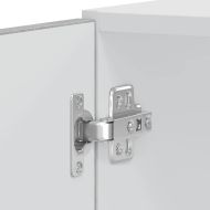 Шкафове за фурна, 2 бр. "Kalmar", сиви, инженерна дървесина сонома