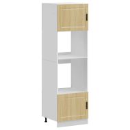 Шкафове за фурна 2 бр Porto, дъб сонома, инженерно дърво