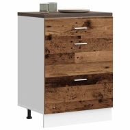 Кухненски шкаф "Lyon" Старо дърво Инженерно дърво