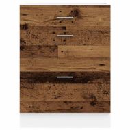 Кухненски шкаф "Lyon" Старо дърво Инженерно дърво