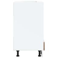 Шкаф за фурна, Kalmar, опушен дъб, инженерно дърво