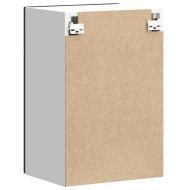 Кухненски стенен шкаф, Kalmar, черен, инженерно дърво