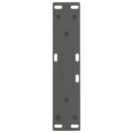 Крака за масичка за кафе, V-образна, 2 бр., антрацит, 38 x (42-43,3) см, стомана