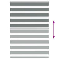 Зеброва щора 115x100 см Ширина на плата 110,9 см Полиестер