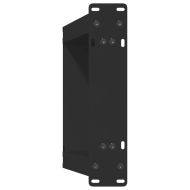 Крака за масичка за кафе, U-образни, 2 бр., черни, 28 x (42-43) см, стомана