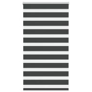 Зеброва щора черна 80x100 см ширина на плата 75,9 cm полиестер