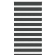 Зеброва щора черна 85x150 см Ширина на плата 80,9 см Полиестер