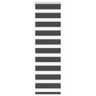 Зеброва щора черна 45x150 см Ширина на плата 40,9 см Полиестер