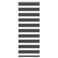 Зеброва щора черна 55x150 см Ширина на плата 50,9 см Полиестер