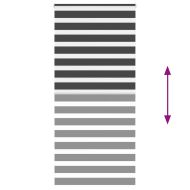 Зеброва щора 115x200 см Ширина на плата 110,9 см полиестер