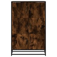 Висока етажерка опушен дъб 68x35x106,5 cm Обработено дърво