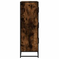 Висока етажерка опушен дъб 68x35x106,5 cm Обработено дърво